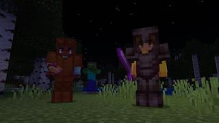 Screenshot of the Minecraft Bedrock Marketplace product Half Heart Hardcore created by Shapescape.