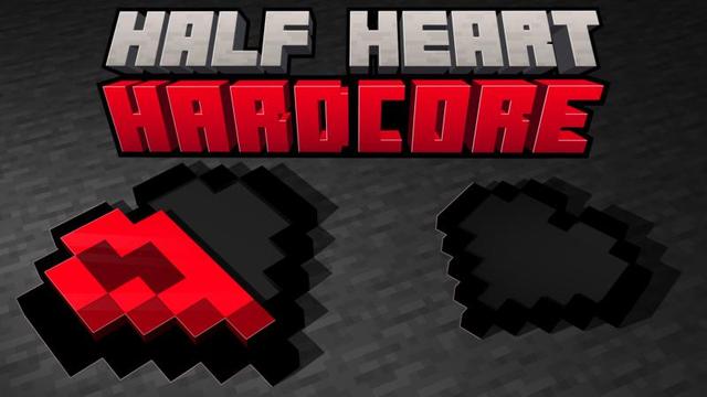 Thumbnail of the Minecraft Bedrock Marketplace product Half Heart Hardcore created by Shapescape.