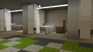 Screenshot of the Minecraft Bedrock Marketplace product Hospital created by Shapescape.