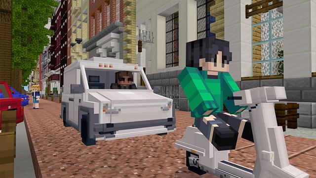 Screenshot of the Minecraft Bedrock Marketplace product Immersion: Amsterdam created by Shapescape.