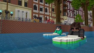 Screenshot of the Minecraft Bedrock Marketplace product Immersion: Amsterdam created by Shapescape.
