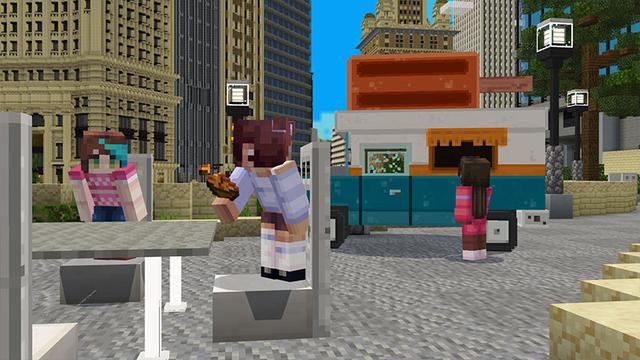 Screenshot of the Minecraft Bedrock Marketplace product Immersion: Chicago created by Shapescape.