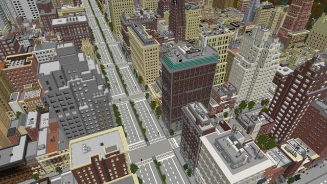 Screenshot of the Minecraft Bedrock Marketplace product Immersion: New York created by Shapescape.