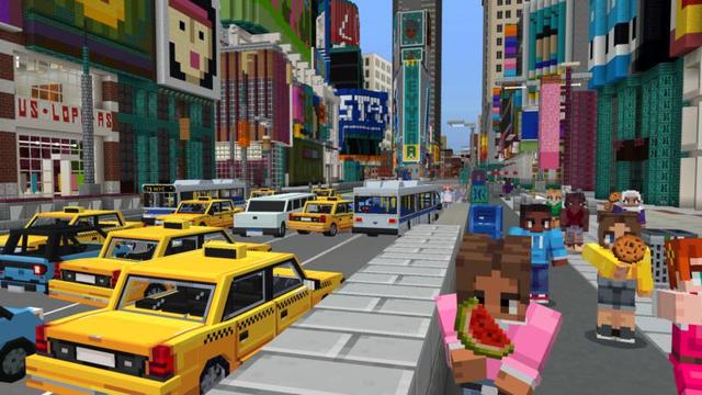 Screenshot of the Minecraft Bedrock Marketplace product Immersion: New York created by Shapescape.
