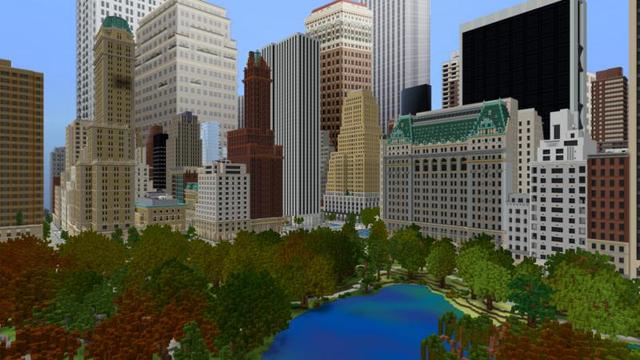 Screenshot of the Minecraft Bedrock Marketplace product Immersion: New York created by Shapescape.