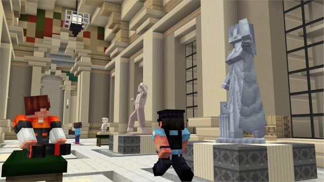 Screenshot of the Minecraft Bedrock Marketplace product Immersion: Paris created by Shapescape.