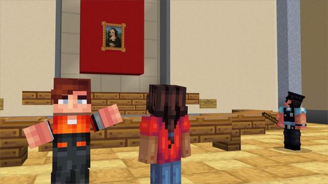 Screenshot of the Minecraft Bedrock Marketplace product Immersion: Paris created by Shapescape.
