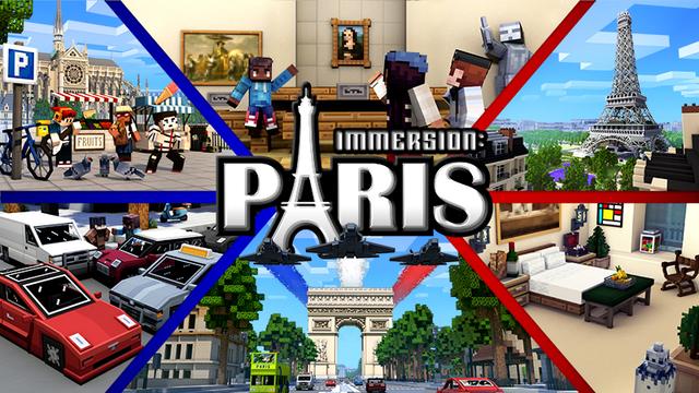 Thumbnail of the Minecraft Bedrock Marketplace product Immersion: Paris created by Shapescape.