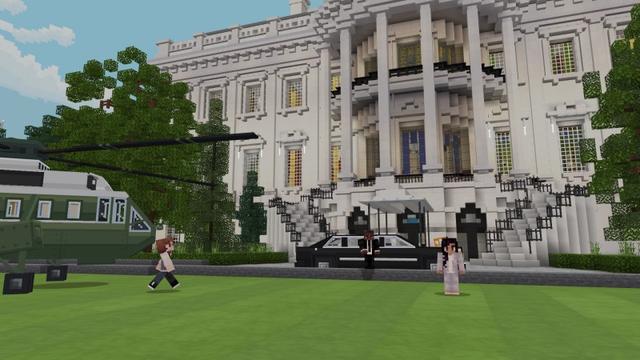 Screenshot of the Minecraft Bedrock Marketplace product Immersion: Washington DC created by Shapescape.