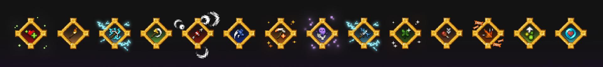 Panorama of the Minecraft Bedrock Marketplace product Levels Matter - Stats + Skills Add-On created by Shapescape.