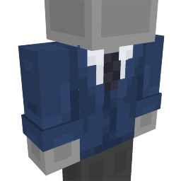 Thumbnail of the Minecraft Bedrock Marketplace product Light Blue Suit Vest created by Shapescape.