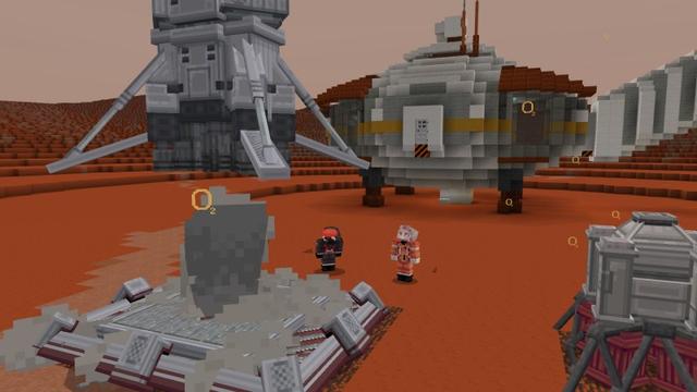 Screenshot of the Minecraft Bedrock Marketplace product Mars Protocol created by Shapescape.