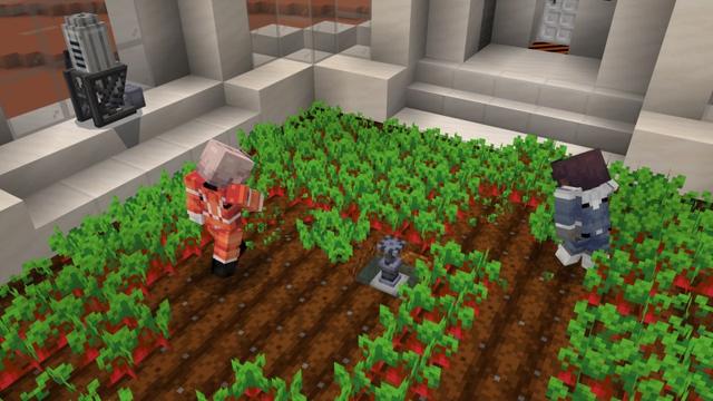 Screenshot of the Minecraft Bedrock Marketplace product Mars Protocol created by Shapescape.