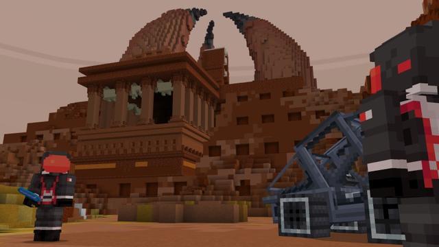 Screenshot of the Minecraft Bedrock Marketplace product Mars Protocol created by Shapescape.