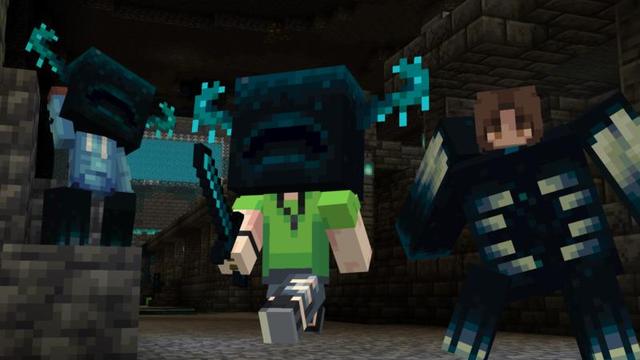 Screenshot of the Minecraft Bedrock Marketplace product MEGA WARDEN created by Shapescape.