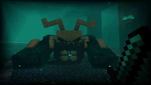 Screenshot of the Minecraft Bedrock Marketplace product MEGA WARDEN created by Shapescape.