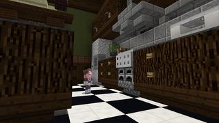 Screenshot of the Minecraft Bedrock Marketplace product Merlin's Magical Motel created by Shapescape.