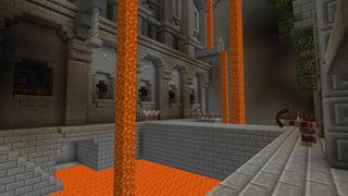 Screenshot of the Minecraft Bedrock Marketplace product Merlin's Magical Motel created by Shapescape.