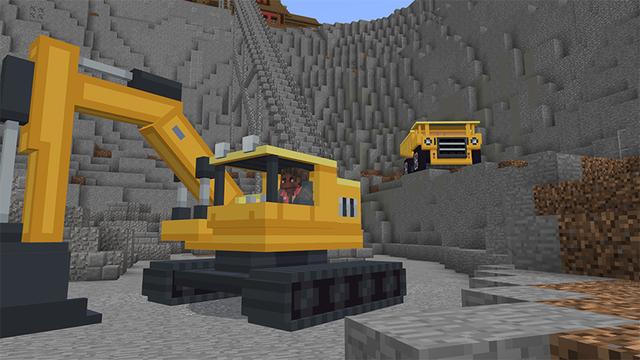Screenshot of the Minecraft Bedrock Marketplace product Mines created by Shapescape.