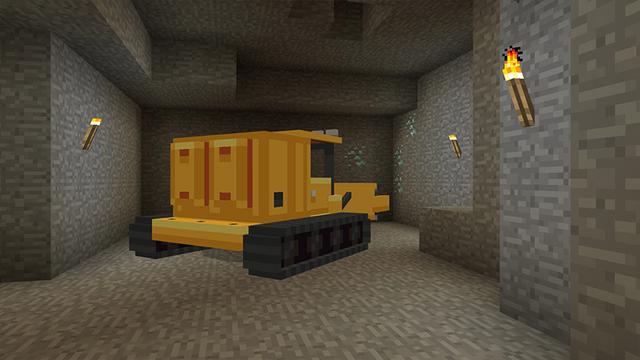 Screenshot of the Minecraft Bedrock Marketplace product Mines created by Shapescape.
