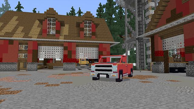 Screenshot of the Minecraft Bedrock Marketplace product Mines created by Shapescape.