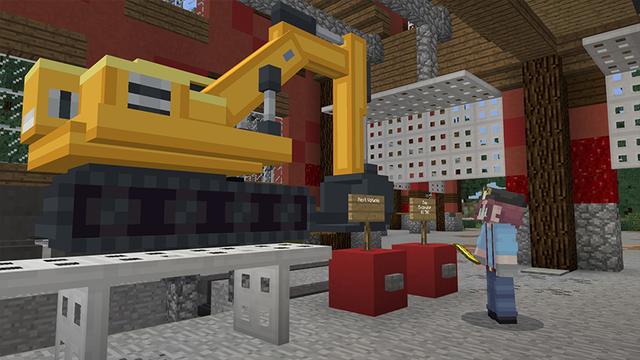 Screenshot of the Minecraft Bedrock Marketplace product Mines created by Shapescape.