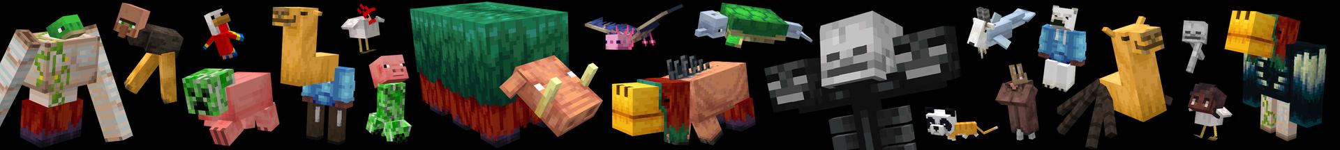 Panorama of the Minecraft Bedrock Marketplace product MIX + MORPH created by Shapescape.