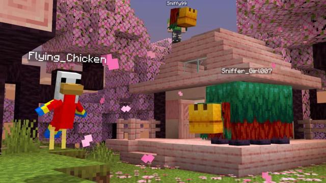 Screenshot of the Minecraft Bedrock Marketplace product MIX + MORPH created by Shapescape.