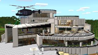 Screenshot of the Minecraft Bedrock Marketplace product Modern Mansion 2 created by Shapescape.