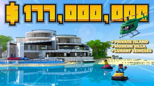 Thumbnail of the Minecraft Bedrock Marketplace product Mansão Moderna 2 created by Shapescape.
