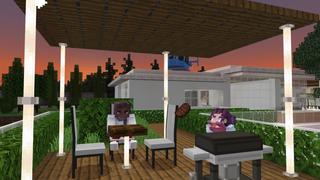 Screenshot of the Minecraft Bedrock Marketplace product Modern Mansion created by Shapescape.