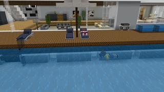 Screenshot of the Minecraft Bedrock Marketplace product Modern Mansion created by Shapescape.