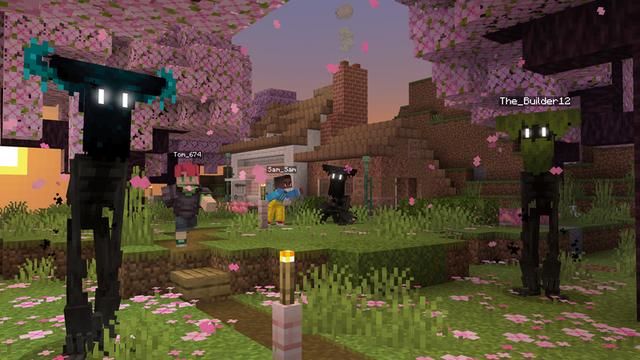 Screenshot of the Minecraft Bedrock Marketplace product Monster Insanity Add-On created by Shapescape.