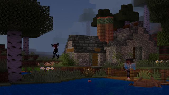 Screenshot of the Minecraft Bedrock Marketplace product Monster Insanity Add-On created by Shapescape.