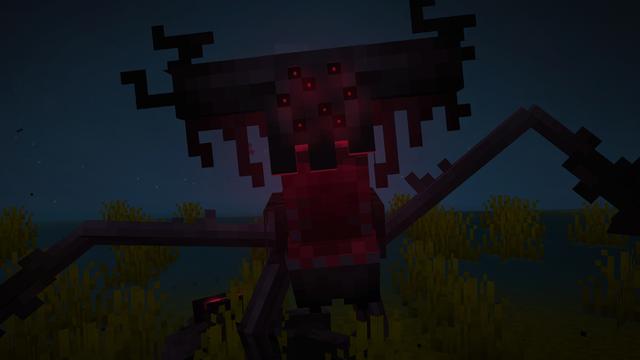 Screenshot of the Minecraft Bedrock Marketplace product Monster Insanity Add-On created by Shapescape.