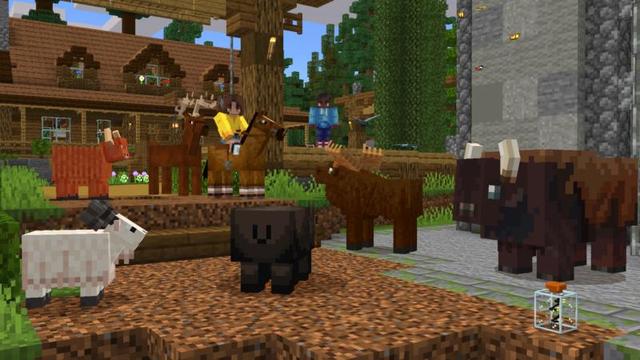 Screenshot of the Minecraft Bedrock Marketplace product More Animals created by Shapescape.