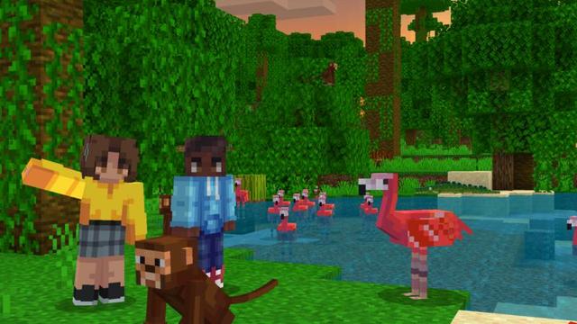 Screenshot of the Minecraft Bedrock Marketplace product More Animals created by Shapescape.