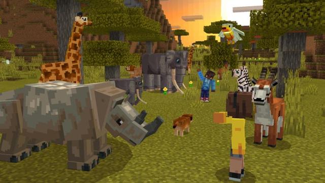 Screenshot of the Minecraft Bedrock Marketplace product More Animals created by Shapescape.