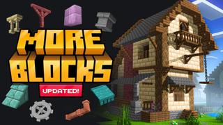 Thumbnail of the Minecraft Bedrock Marketplace product Más bloques created by Shapescape.