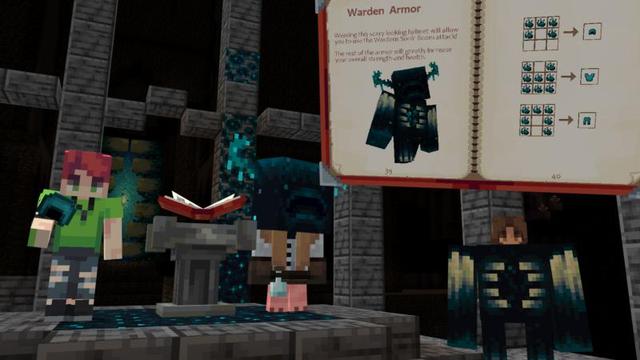 Screenshot of the Minecraft Bedrock Marketplace product Morph Armor created by Shapescape.