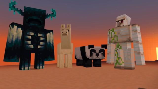 Screenshot of the Minecraft Bedrock Marketplace product Morph Armor created by Shapescape.