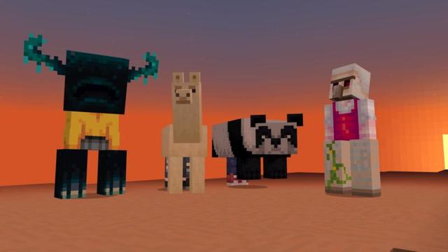 Screenshot of the Minecraft Bedrock Marketplace product Morph Armor created by Shapescape.