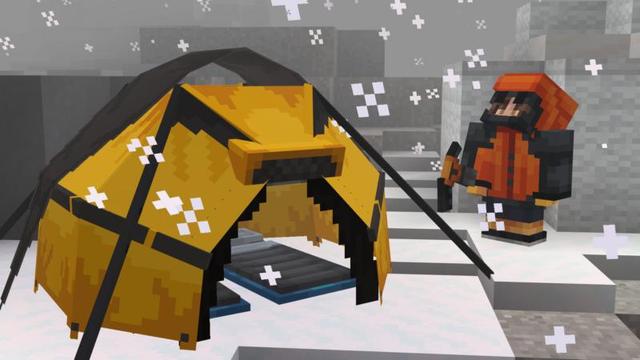 Screenshot of the Minecraft Bedrock Marketplace product Mount Everest created by Shapescape.