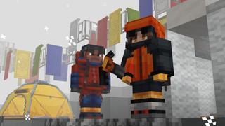 Screenshot of the Minecraft Bedrock Marketplace product Mount Everest created by Shapescape.