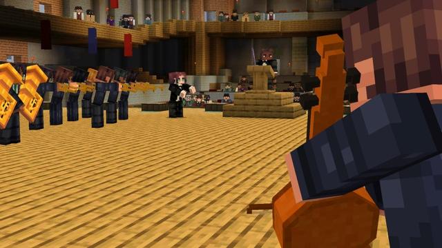 Screenshot of the Minecraft Bedrock Marketplace product Music Concert created by Shapescape.