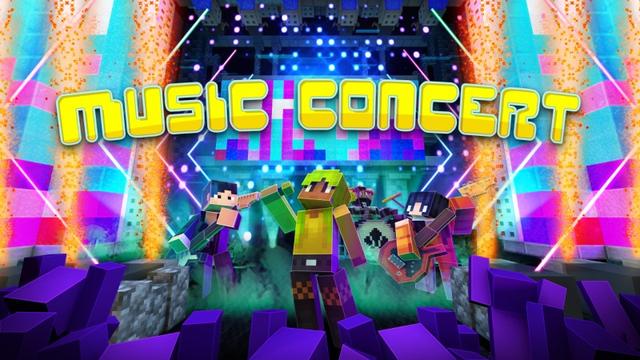 Thumbnail of the Minecraft Bedrock Marketplace product Music Concert created by Shapescape.