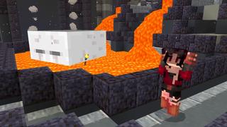 Screenshot of the Minecraft Bedrock Marketplace product Netherplant D-34 created by Shapescape.