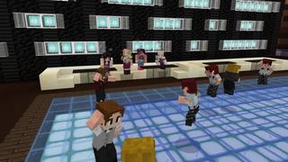 Screenshot of the Minecraft Bedrock Marketplace product Nightlife created by Shapescape.