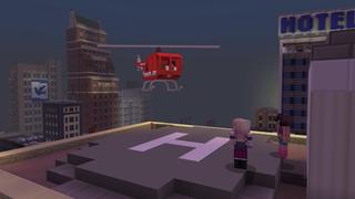 Screenshot of the Minecraft Bedrock Marketplace product Nightlife created by Shapescape.