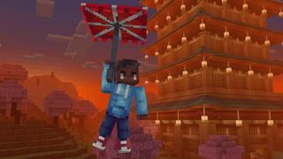 Screenshot of the Minecraft Bedrock Marketplace product Ninja Moves created by Shapescape.